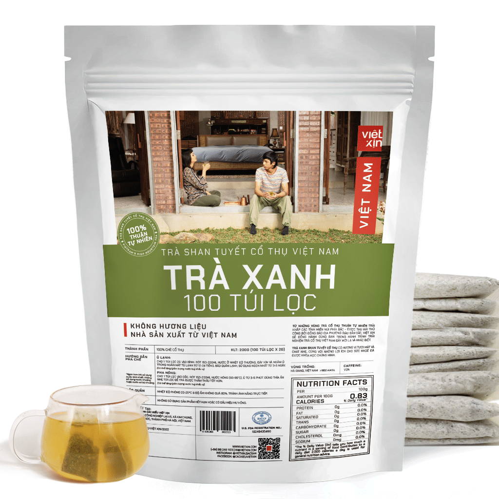 trà xanh 2grx100